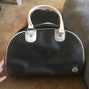 Lululemon polka dot bag
