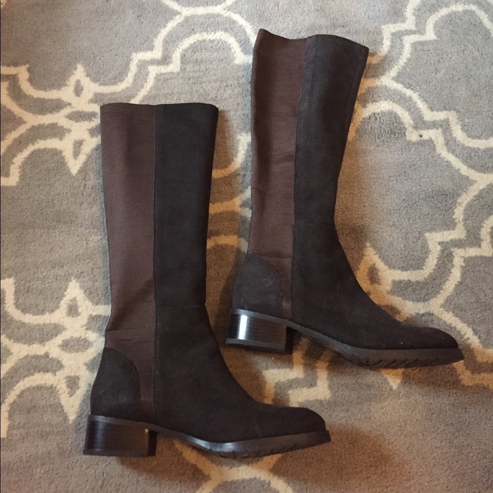 chocolate brown boot