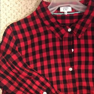 Buffalo Check Button up Shirt