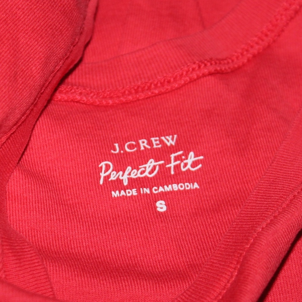 J. Crew Perfect Fit 3/4 Sleeve Top - Picture 3 of 3