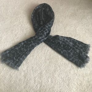 Coach Signature Wrap Scarf