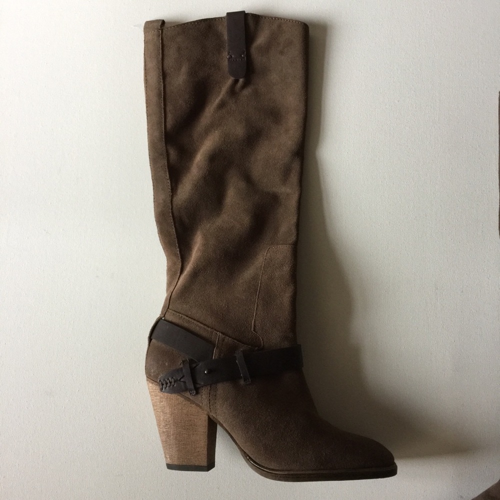 NWOB Dolce Vita Vita suede brown boots size 8 - Picture 4 of 8