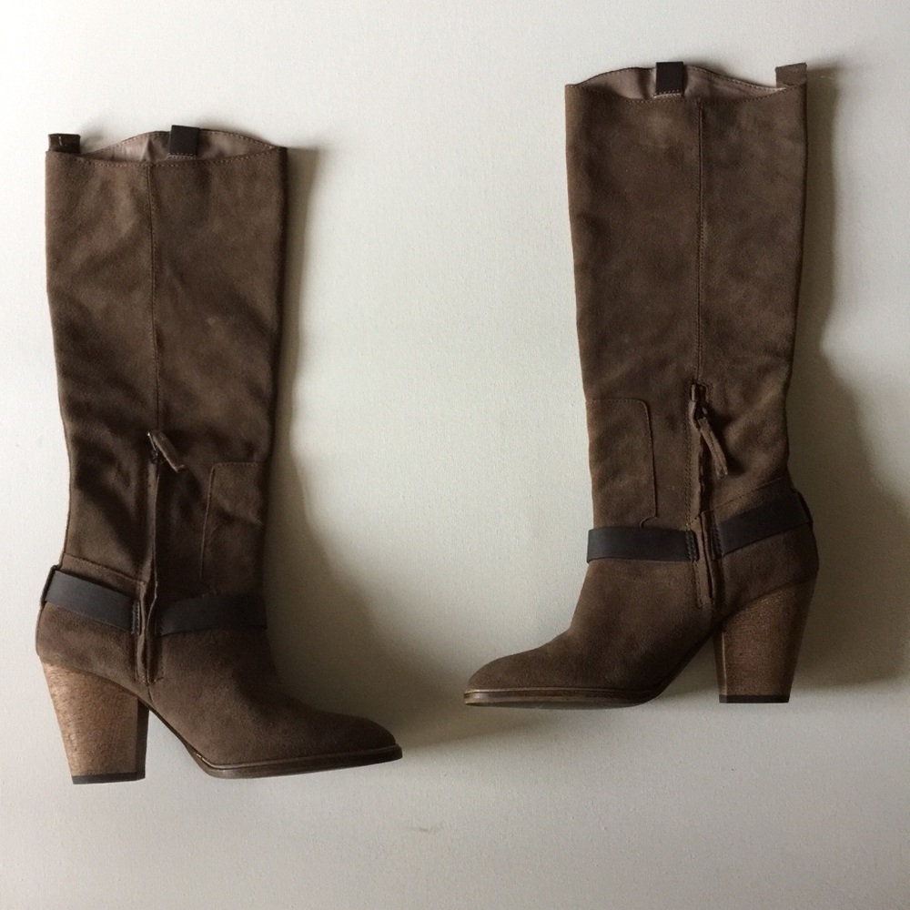 NWOB Dolce Vita Vita suede brown boots size 8 - Picture 7 of 8