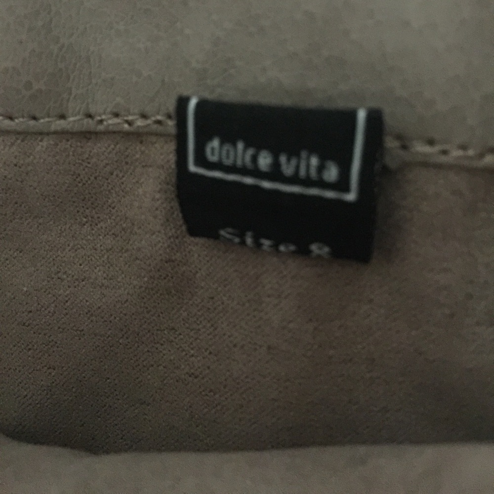 NWOB Dolce Vita Vita suede brown boots size 8 - Picture 8 of 8