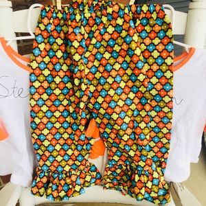 Boutique Girls Fall Ruffle Pants
