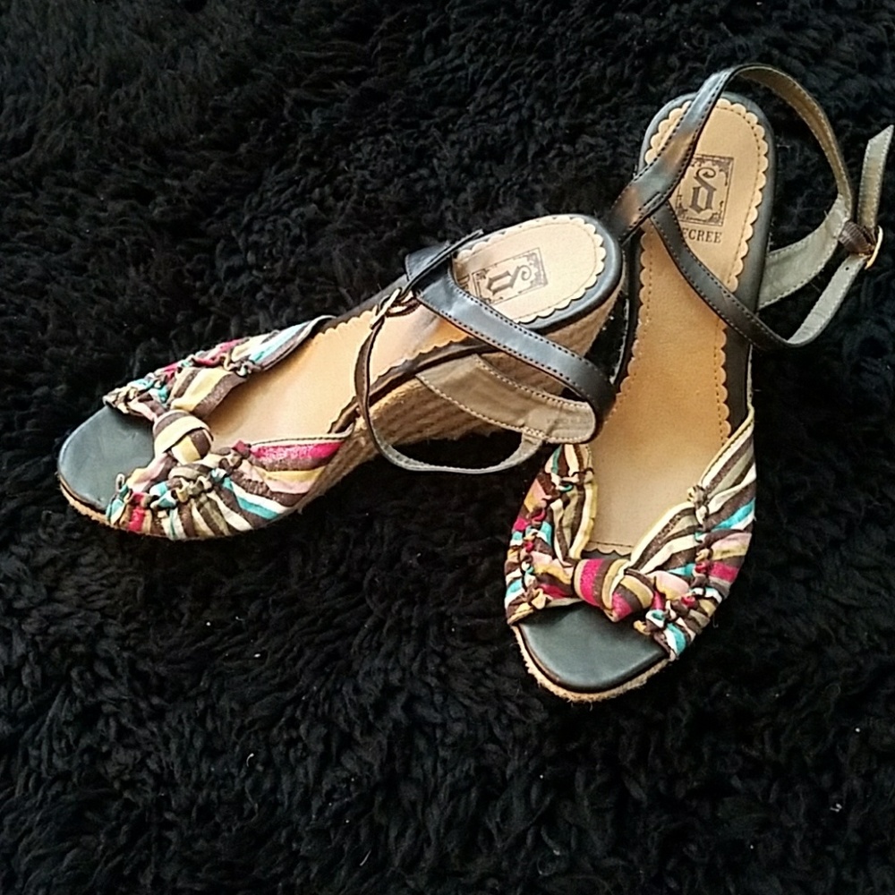 Wedge heels