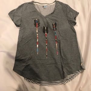 Toms x target arrow shirt