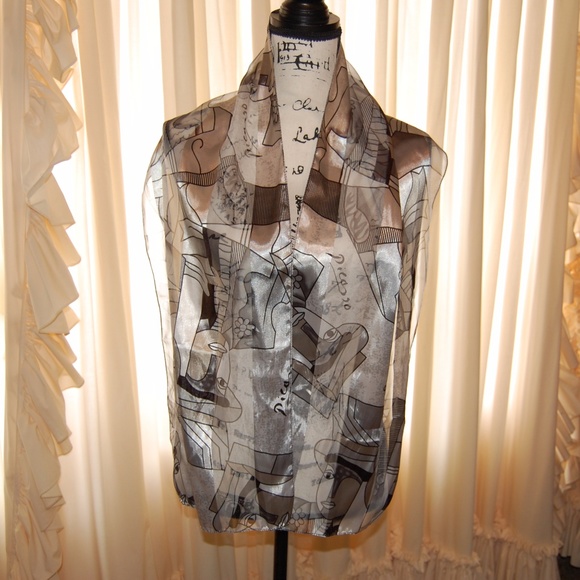 Picasso Scarf - Picture 4 of 4