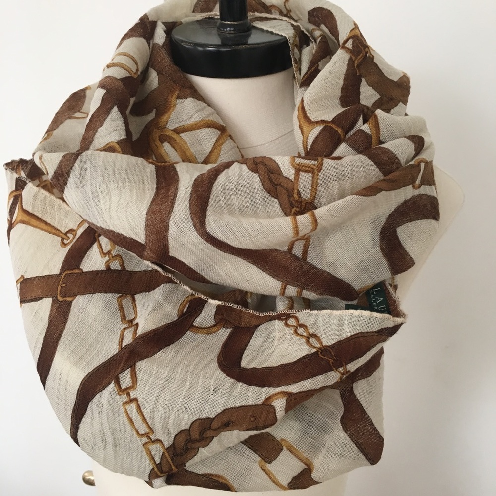 Lauren Ralph Lauren circle scarf