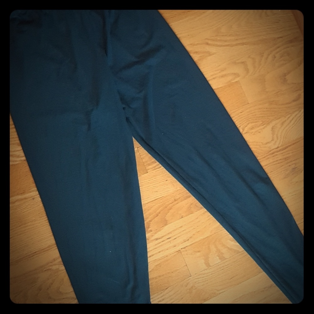Dark teal butter soft leggings