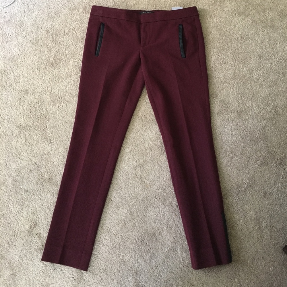 Banana Republic Sloan Maroon Pants