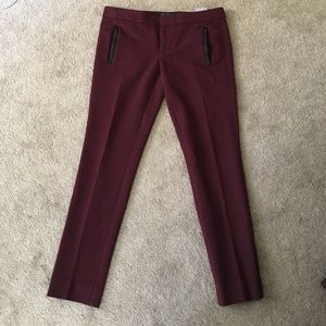 Banana Republic Sloan Maroon Pants