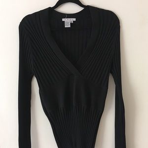 CAbi black sweater top