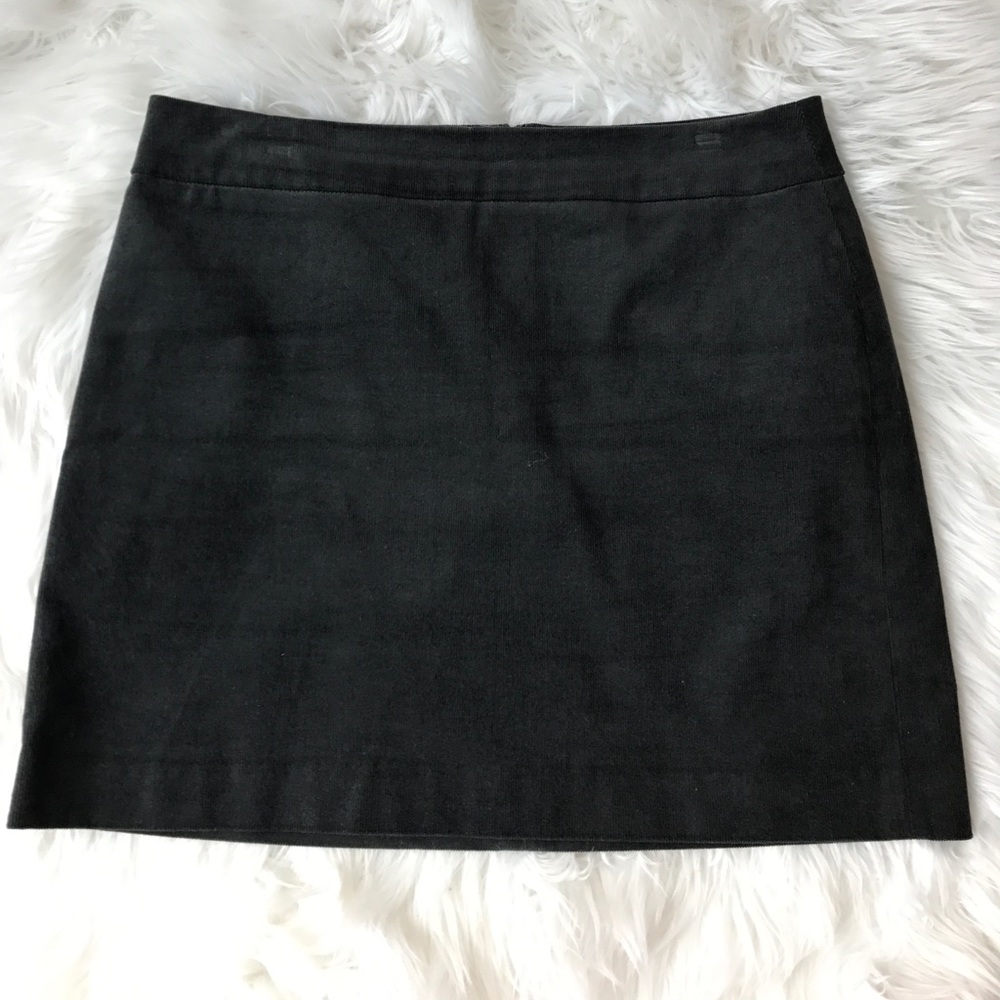 Banana republic corduroy gray skirt size 10P