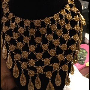 Oh My Goodness Gold Necklace