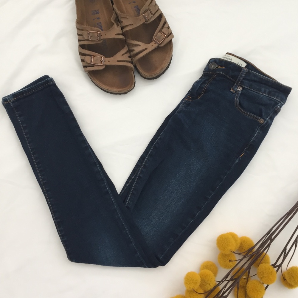 Abercrombie & Fitch Dark Wash Jeans
