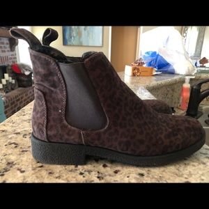 Leopard Booties