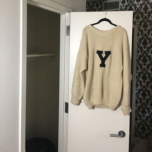 Vintage Yale Letter Sweater