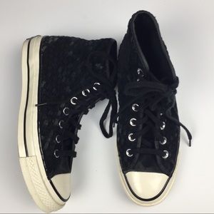 Converse Chuck Taylor 70 Hi Black Woven High Top