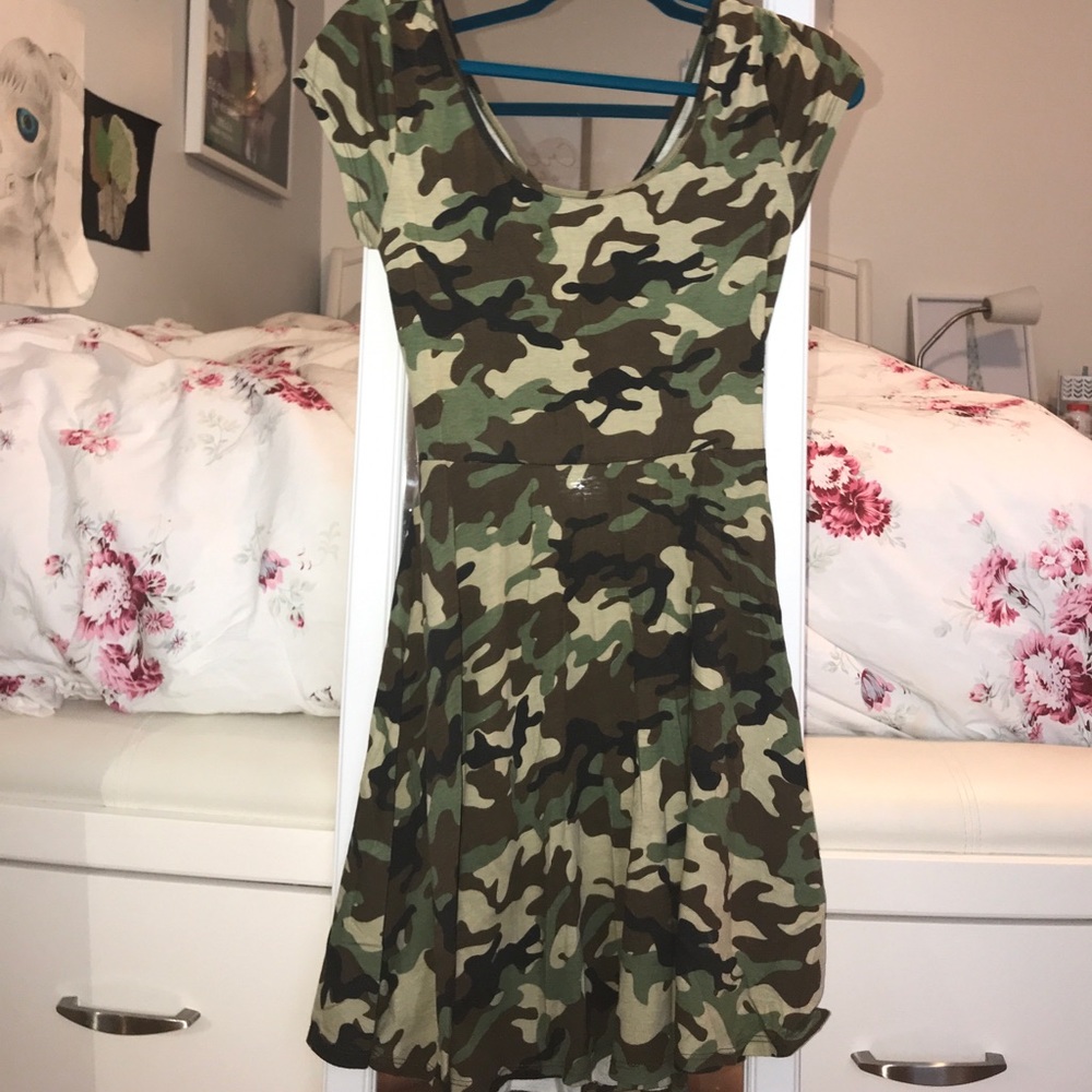 Camouflage dress