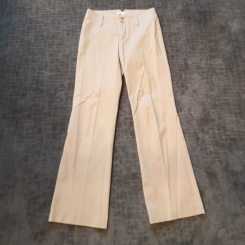 Tan stretch Banana Republic pants