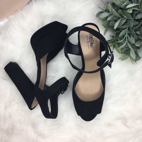 Mossimo Supply Co. Shoes - Mossimo Black platforms for Target Size 9