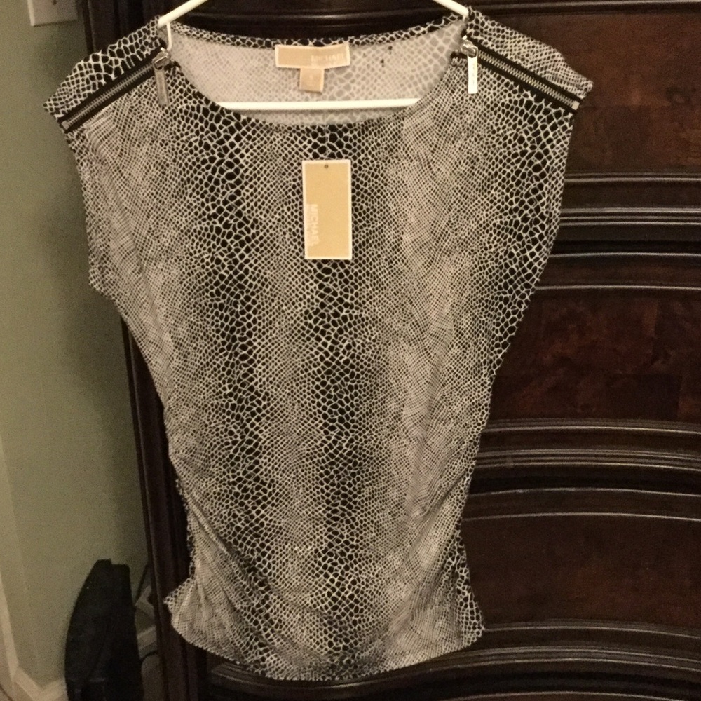 MK animal print shirt
