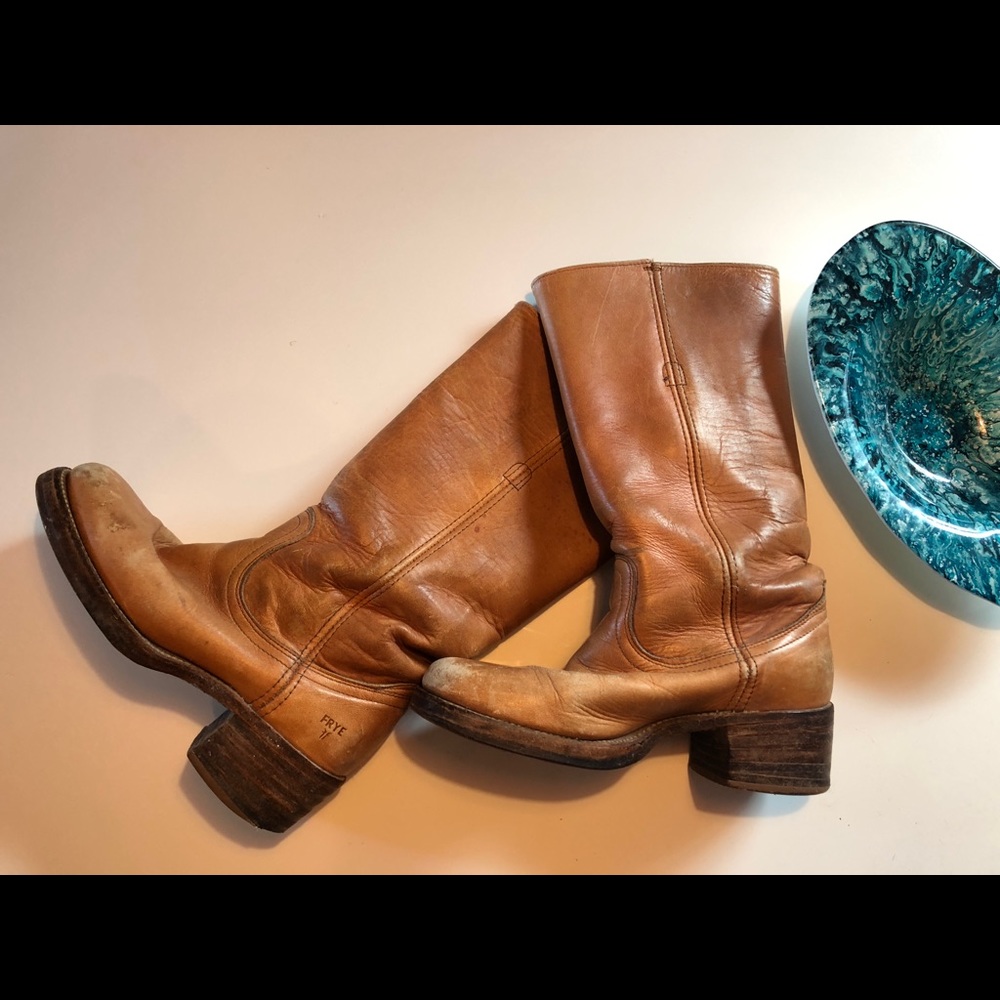 Vintage Frye Campus Boots