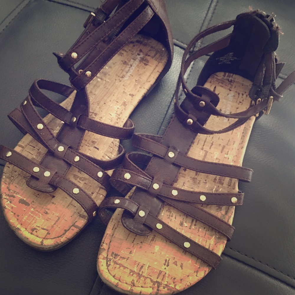Buy all 3 or indiv. . Sandals.  Barely worn size 6