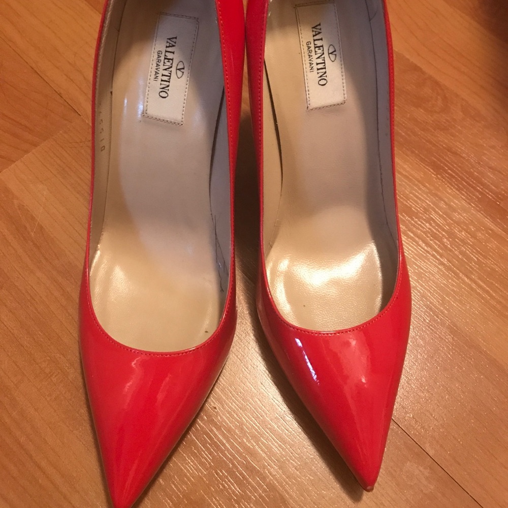 Worn 2x Valentino Single Rockstud Pump