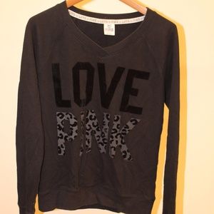 Victoria Secret/ Pink V Neck Pullover