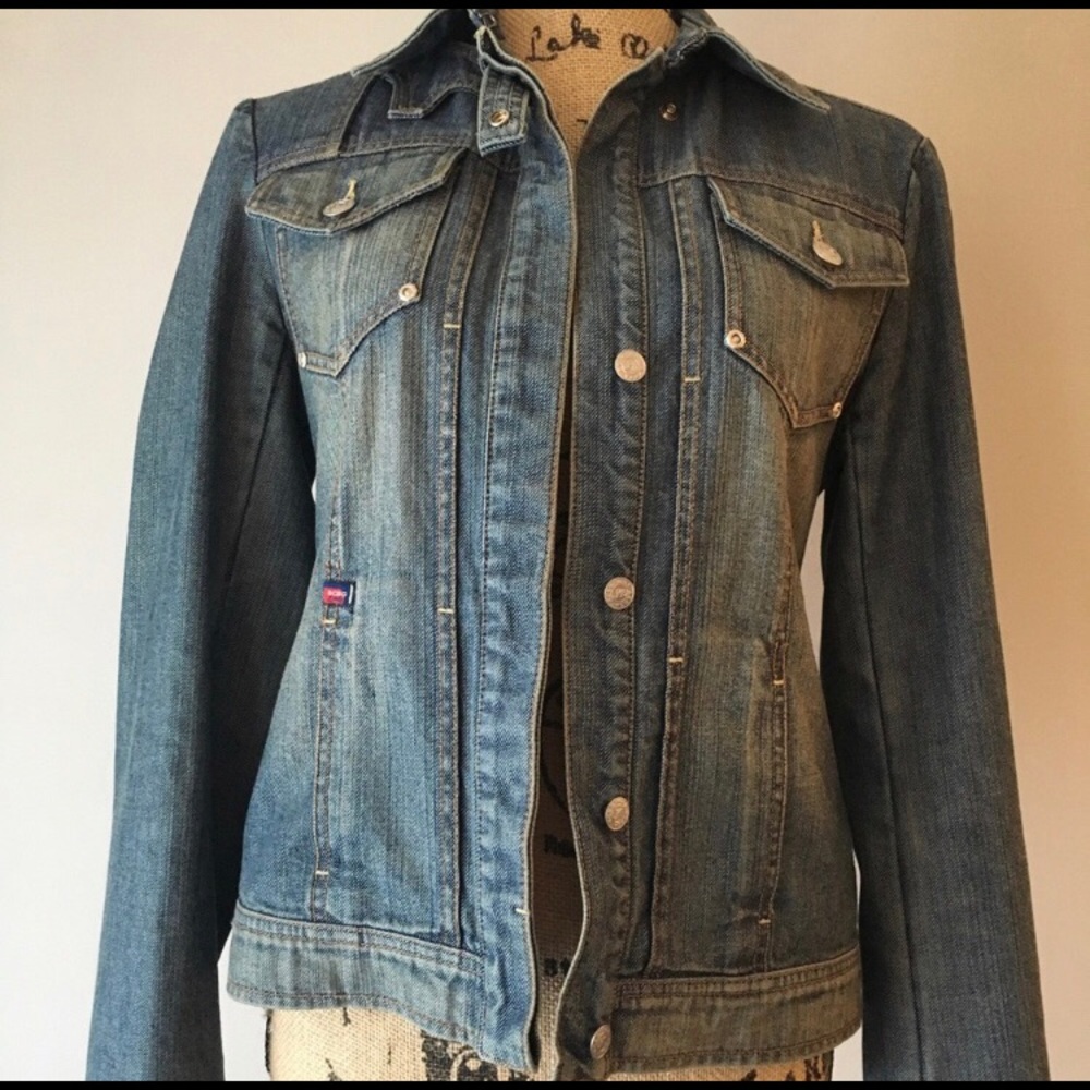 BCBG Maxazria jean jacket