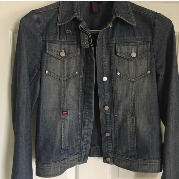 BCBG Maxazria jean jacket - Picture 3 of 7