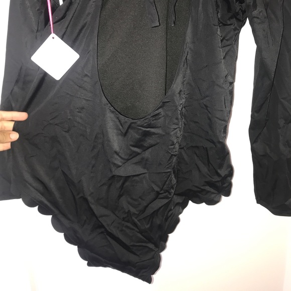 NWT bodysuit/bathing suit- backless! - Picture 2 of 4