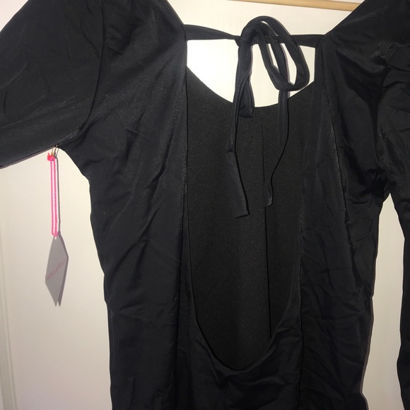 NWT bodysuit/bathing suit- backless! - Picture 3 of 4