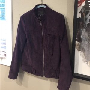 Tribal plum colored jacket