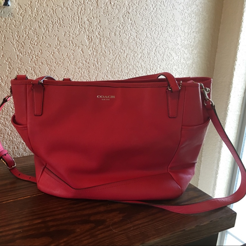 AUTHENTIC coach diaper bag