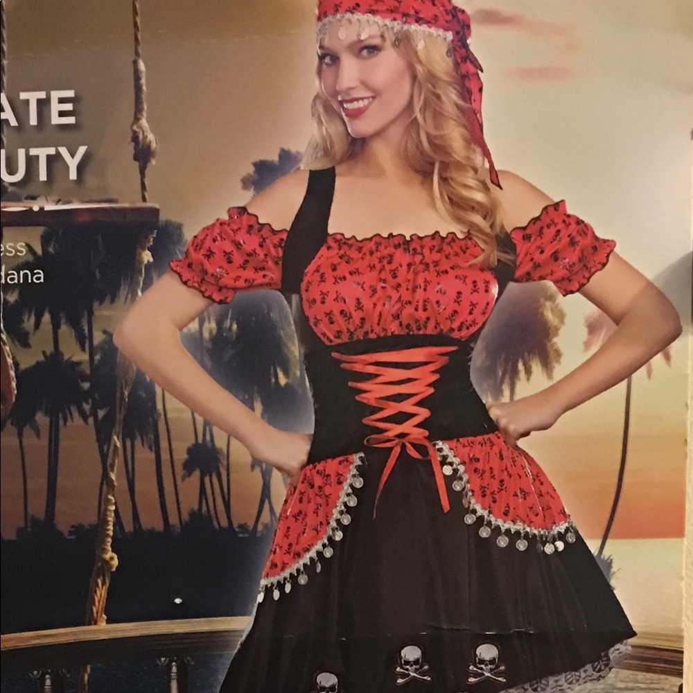 XL Pirate Beauty Costume