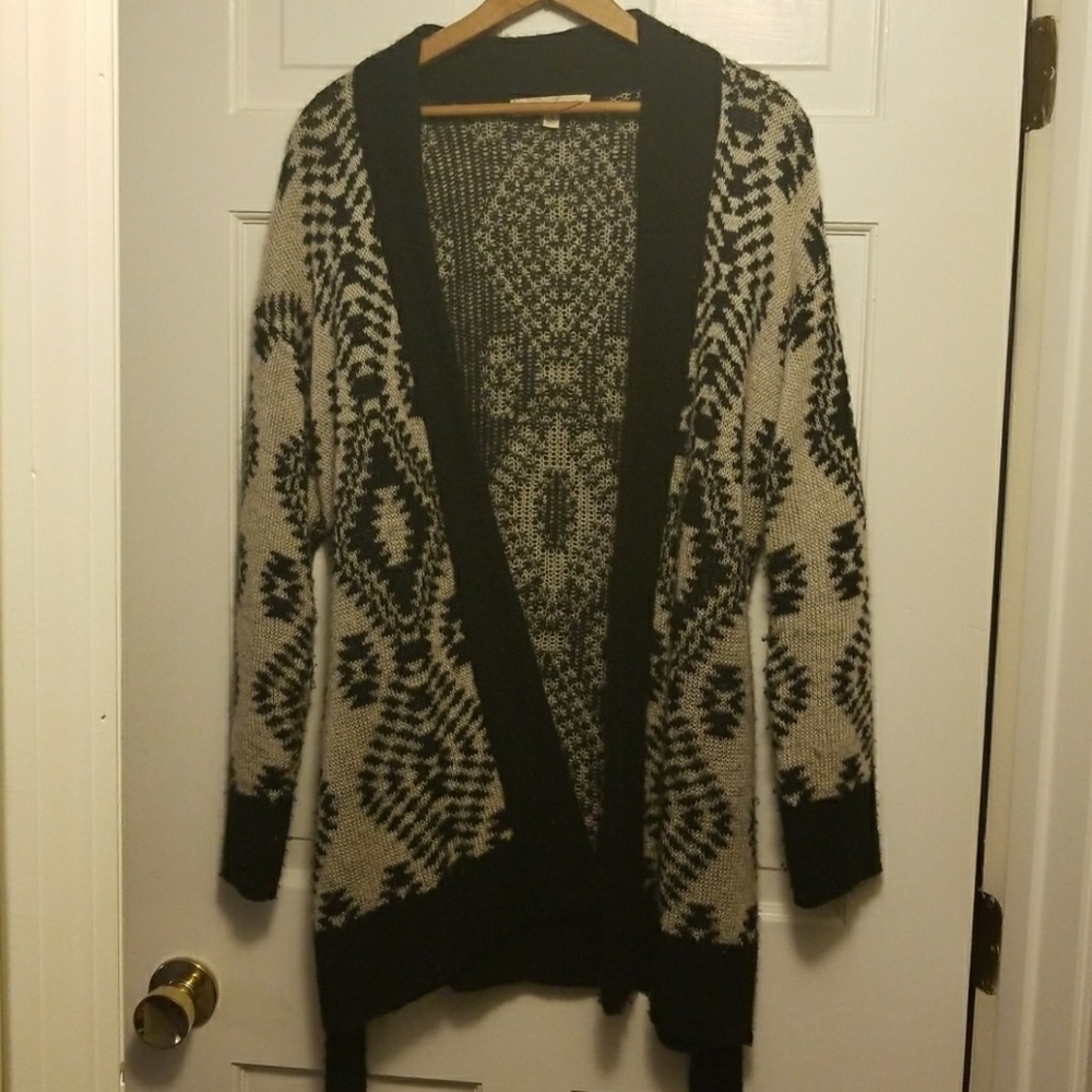 Tribal print sweater