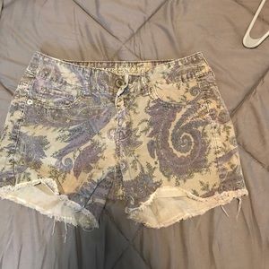 American eagle corduroy shorts
