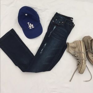 Tractor distressed Jeans