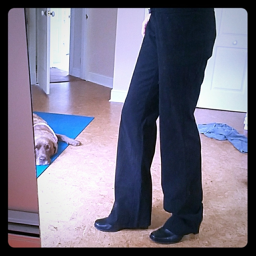 Long black dress pants