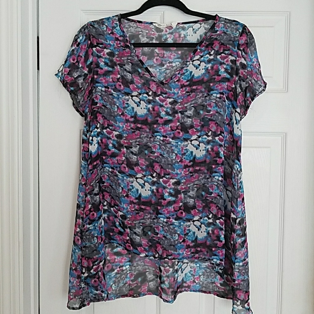 BuddyLove v-neck sheer shirt