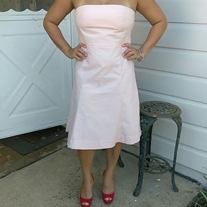 💟 GAP Strapless Baby Pink Dress 💟