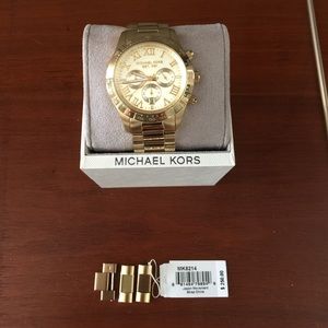 Michael Kors Gold Chronograph Watch