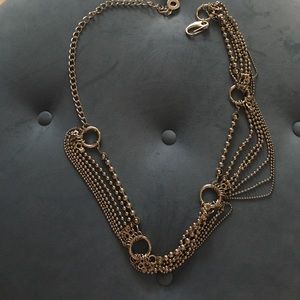 Metal chain belt