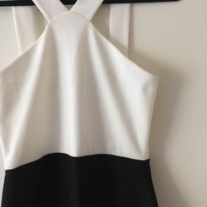 Misguided Black and white dress