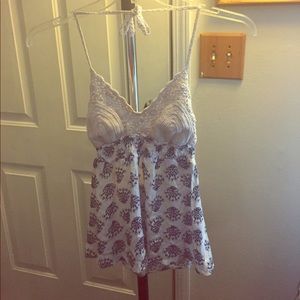 NWT America Rag White/off-white cami style top xs