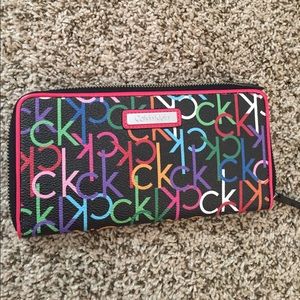 Calvin Klein zipper wallet