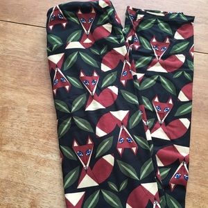 Lularoe TC NWT Fox leggings